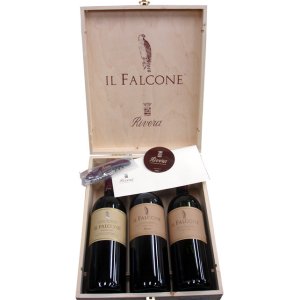 画像: “イル・ファルコーネ”カステル・デル・モンテ・リゼルヴァ(リヴェラ社)・オールドヴィンテージ垂直・豪華木箱入限定セット(コルクスクリュー&ドロップストップ付)・DOCカステル・デル・モンテ・リゼルヴァ
