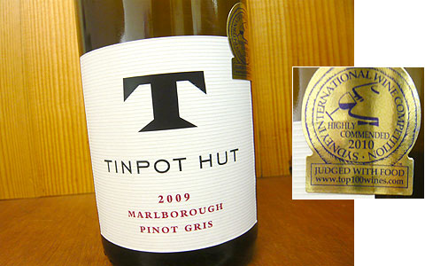 画像: ティンポット・ハット・マールボロ・ピノ・グリ[2011]年・ティンポット・ハット・ワインズ・G.I.マールボロ
