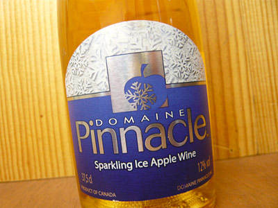 画像: カミュ“ピナクル”アップル・アイス・ワイン・スパークリング・ドメーヌ・ピナクル(コニャック・カミュ社系列)・豪華筒型ギフト箱入・カナダ産アップルアイス・無添加100％